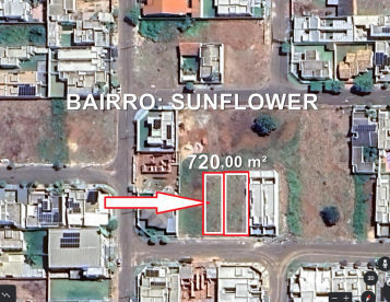 Terreno à venda, Residencial Sunflower, Rondonopolis-MT